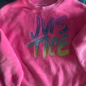 Justice girls Large fuzzy